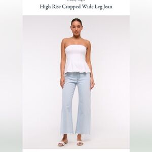 Abercrombie & Fitch Light Blue Flare Jeans